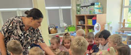 Zajęcia edukacyjne dla dzieci w Publicznym Przedszkolu Samorządowym w Zbiersku