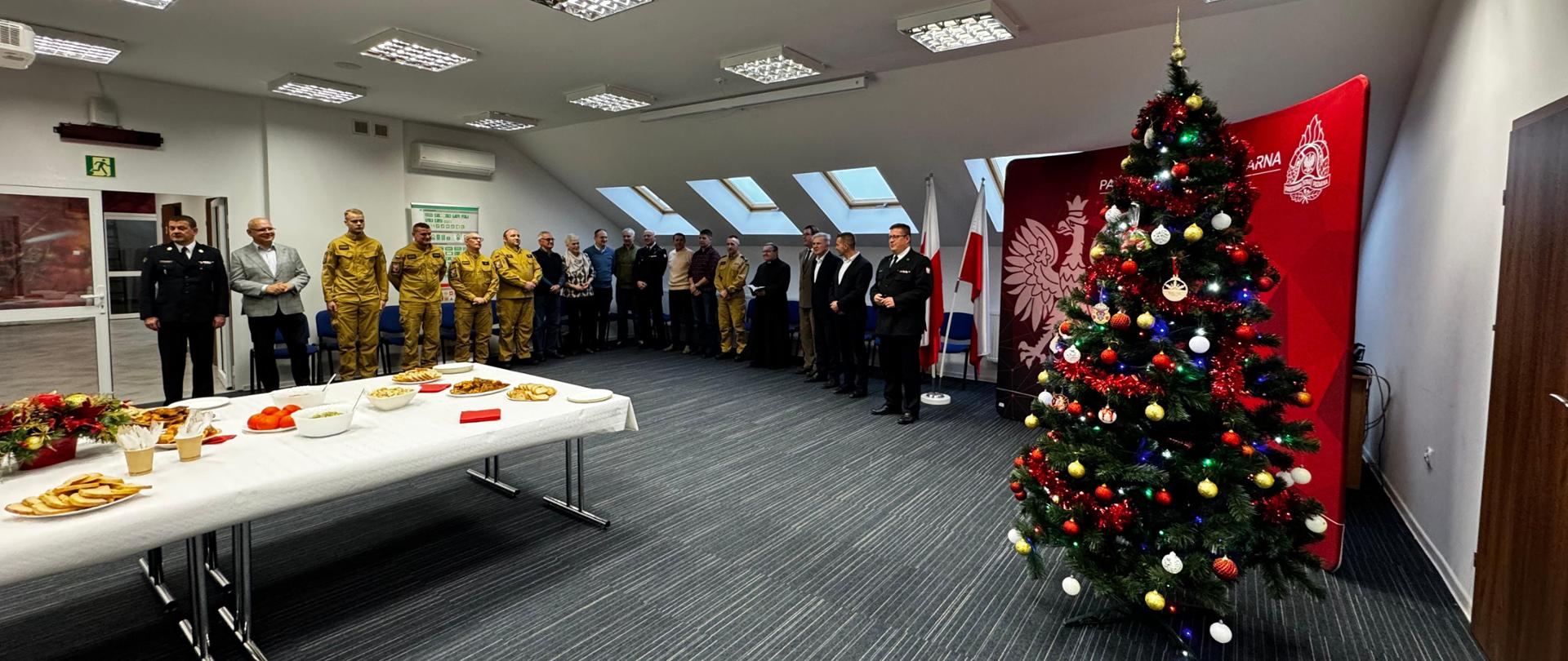 Spotkanie opłatkowe w KP PSP w Ełku