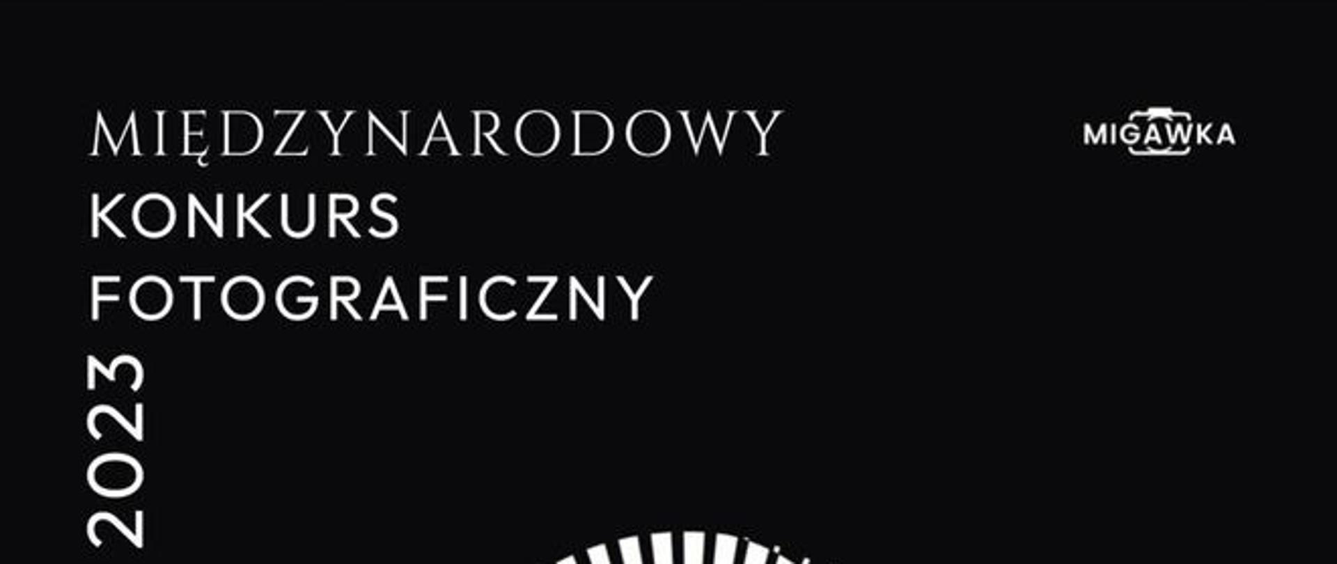 Plakat do konkursu fotograficznego, zawierający informacje o wydarzeniu