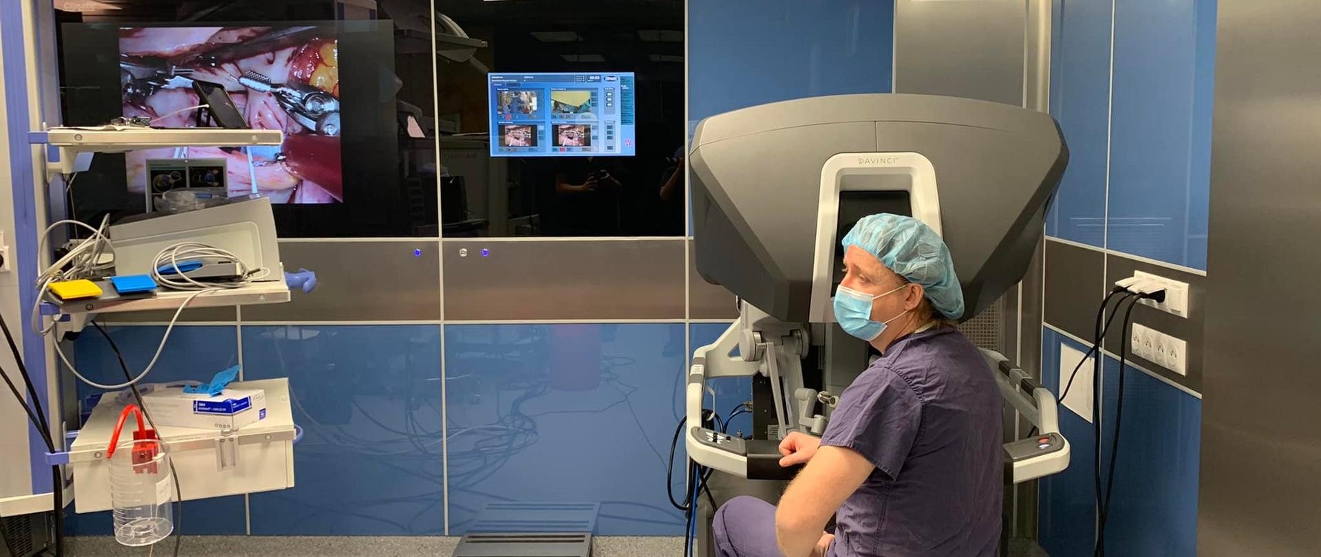 DaVinci w Klinice Kardiochirurgii CSK MSWiA 