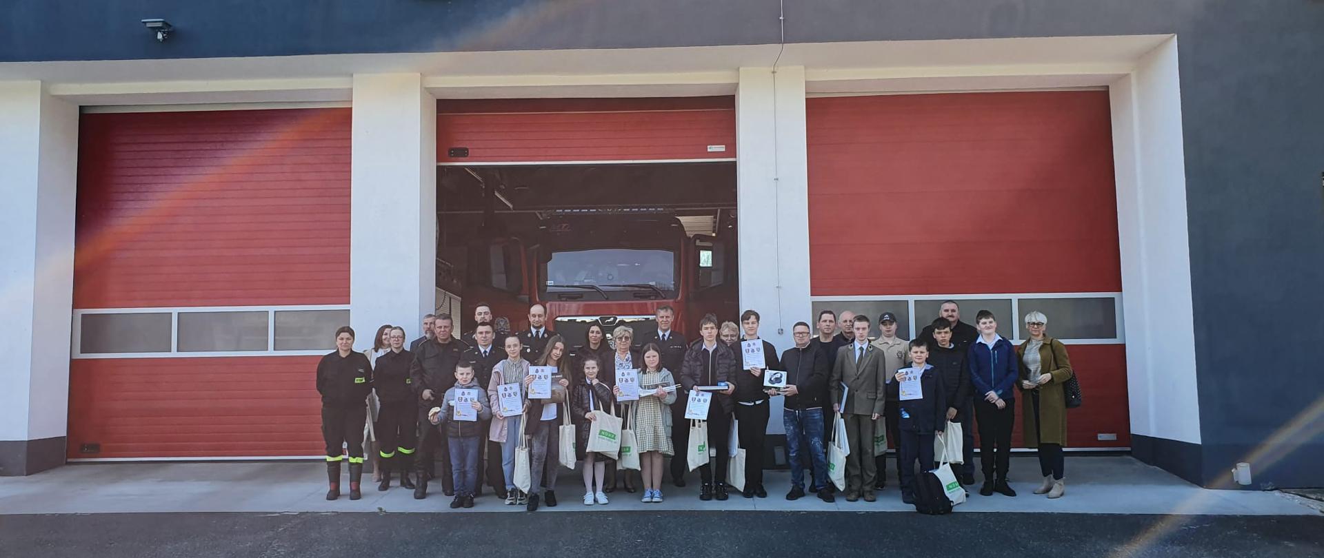 Turniej wiedzy pożarniczej ,,Młodzież Zapobiega Pożarom"