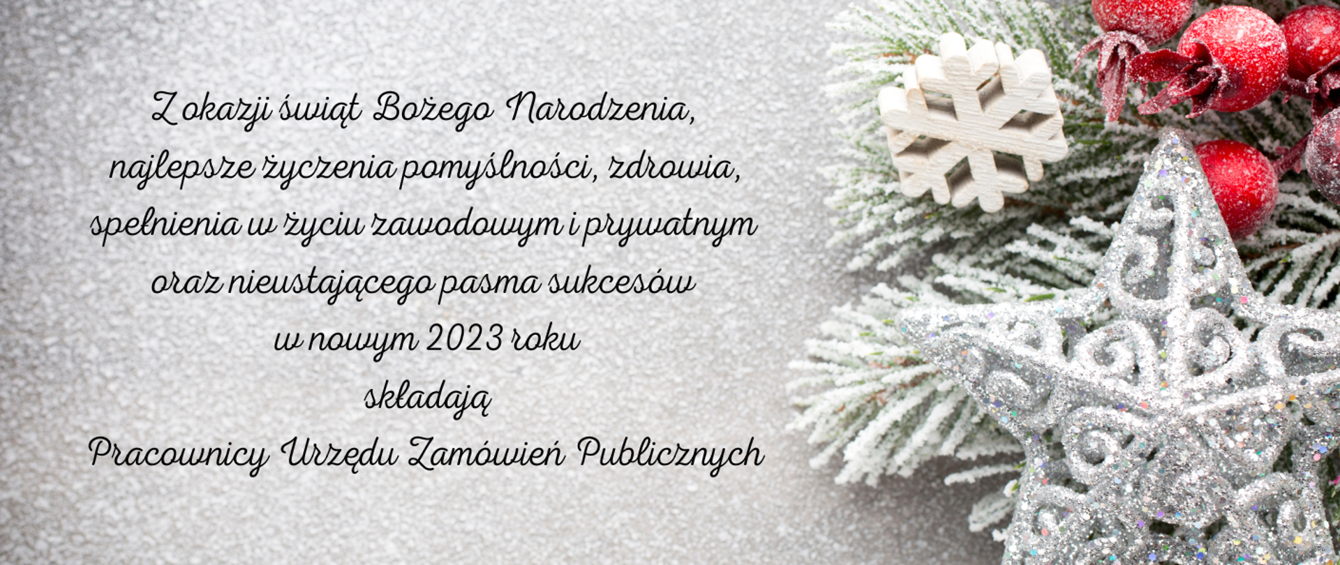 Świąteczne życzenia UZP