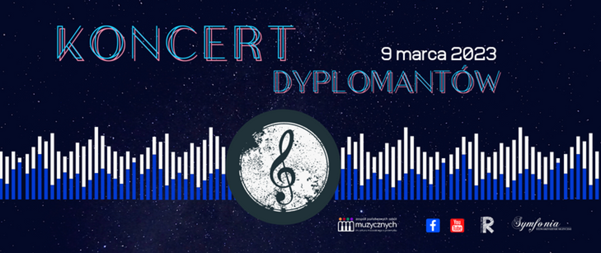 zapowiedź koncertu dyplomantów w dniu 9 marca 2023r