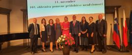 Święto Narodowe z okazji 103. rocznicy odzyskania przez Polskę niepodległości - Lublana, 21.10.2021 