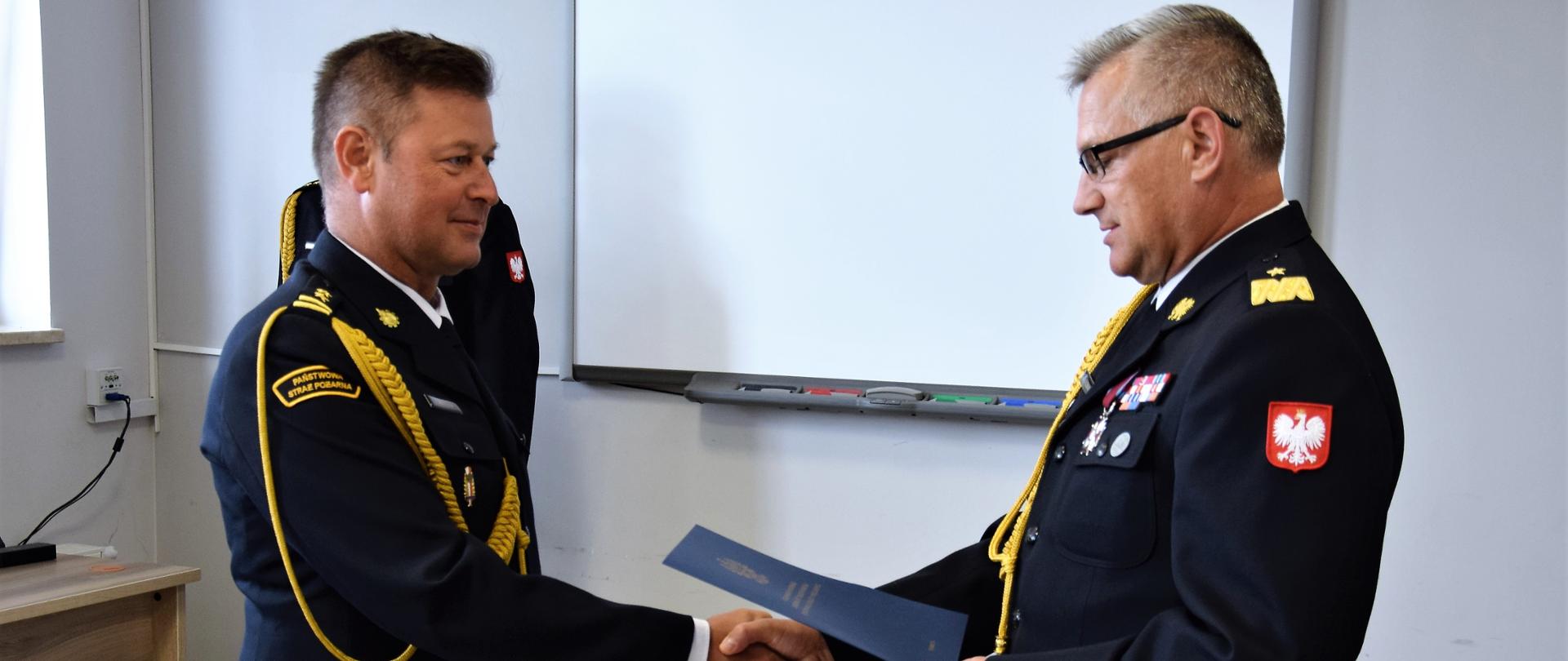 Powołanie Zastępcy Komendanta Powiatowego Państwowej Straży Pożarnej w Wąbrzeźnie.