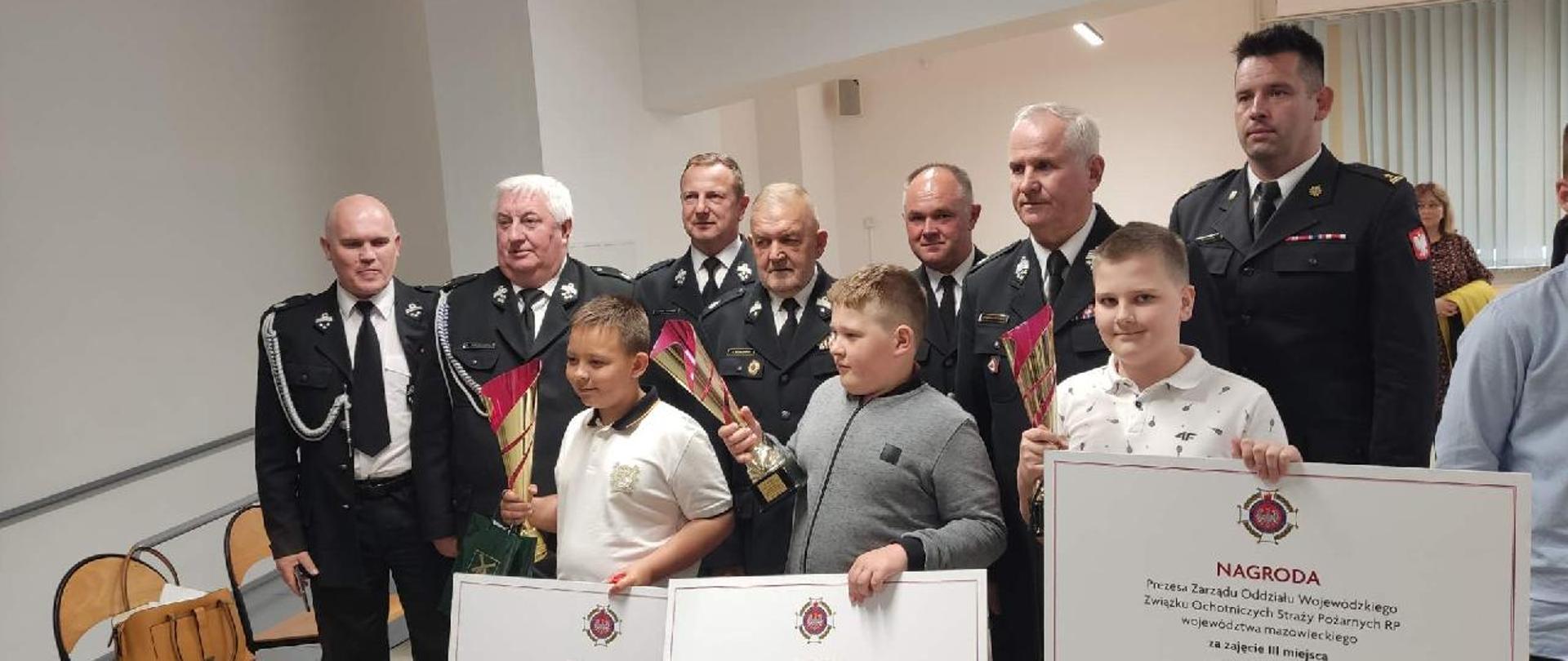 Wręczenie nagród zwycięzcom turnieju