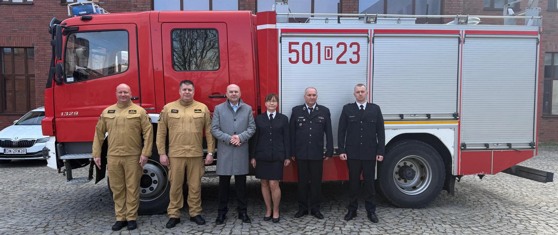 Spotkanie z przedstawicielami samorządu i OSP we Wrocławiu