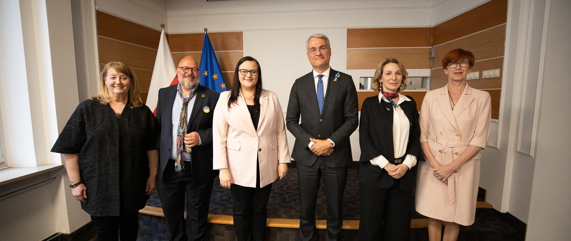 O pomocy dla obywateli Ukrainy – spotkanie z misją Parlamentu Europejskiego