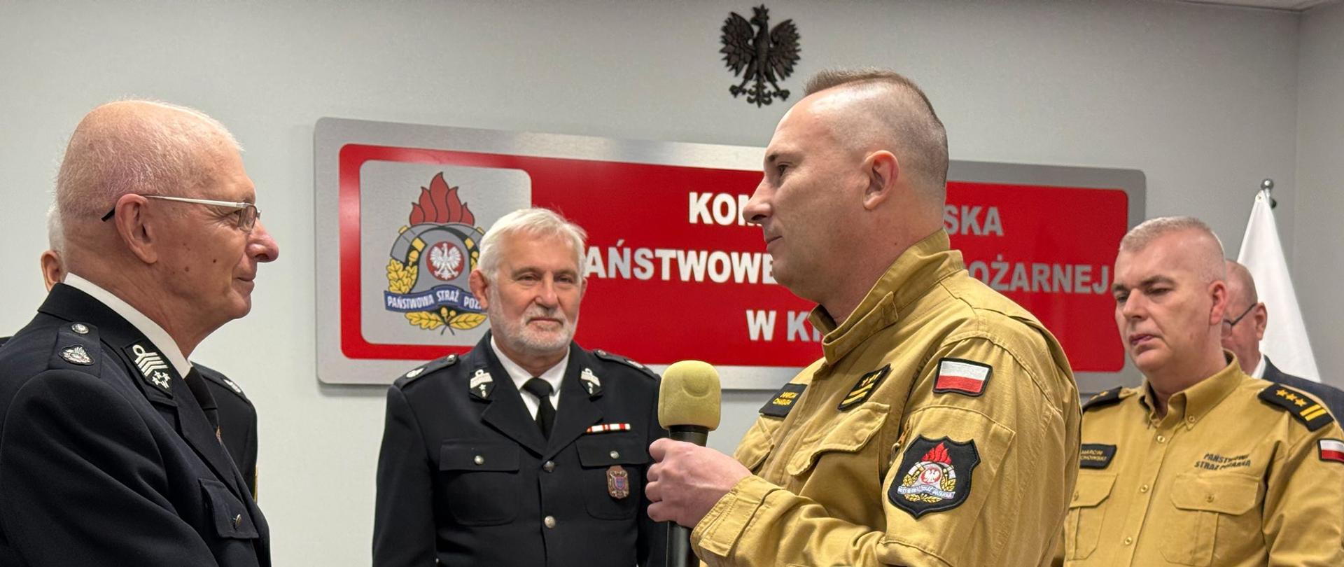 Podziękowania komendanta