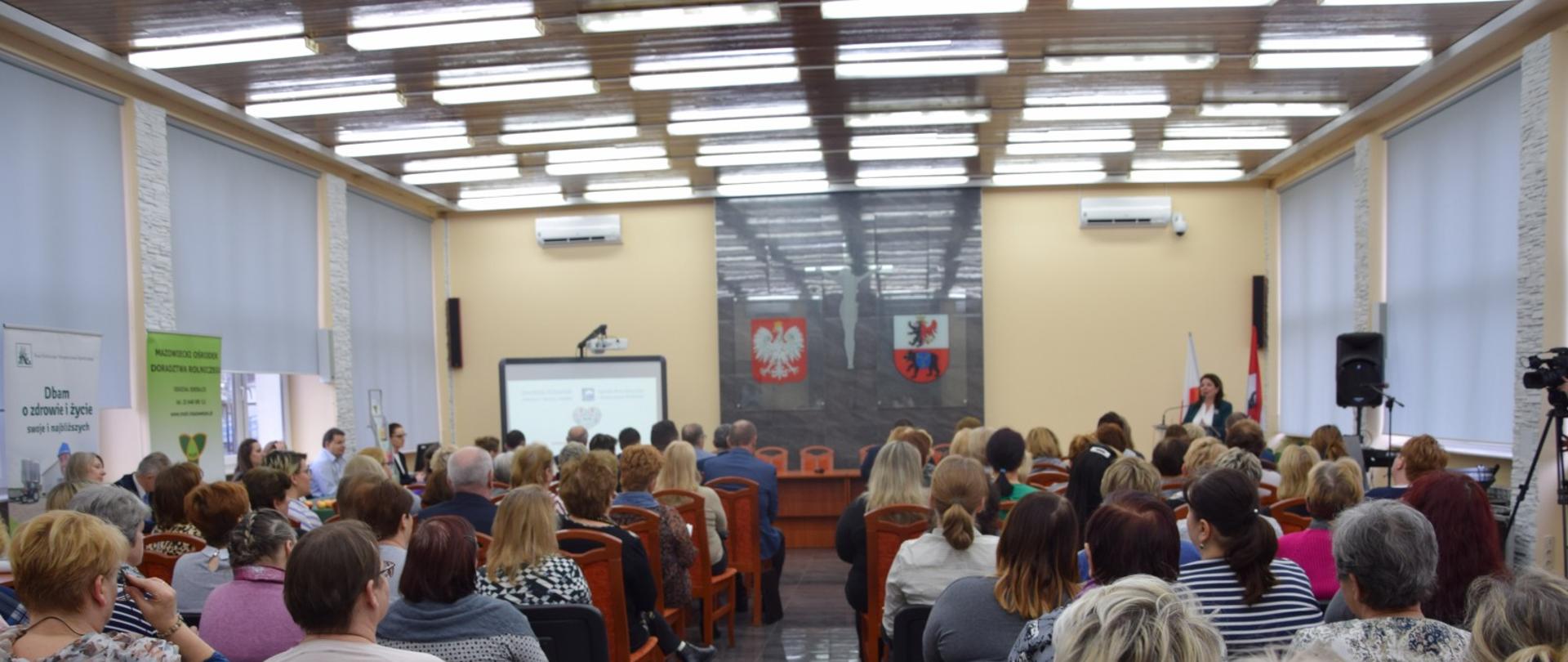 Zebrani podczas szkolenia.