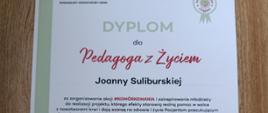 Certyfikat szkoły z Życiem DKMS