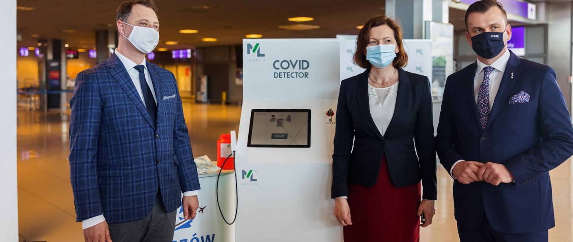  COVID Detector zostanie udostępniony pasażerom podrzeszowskiego lotniska