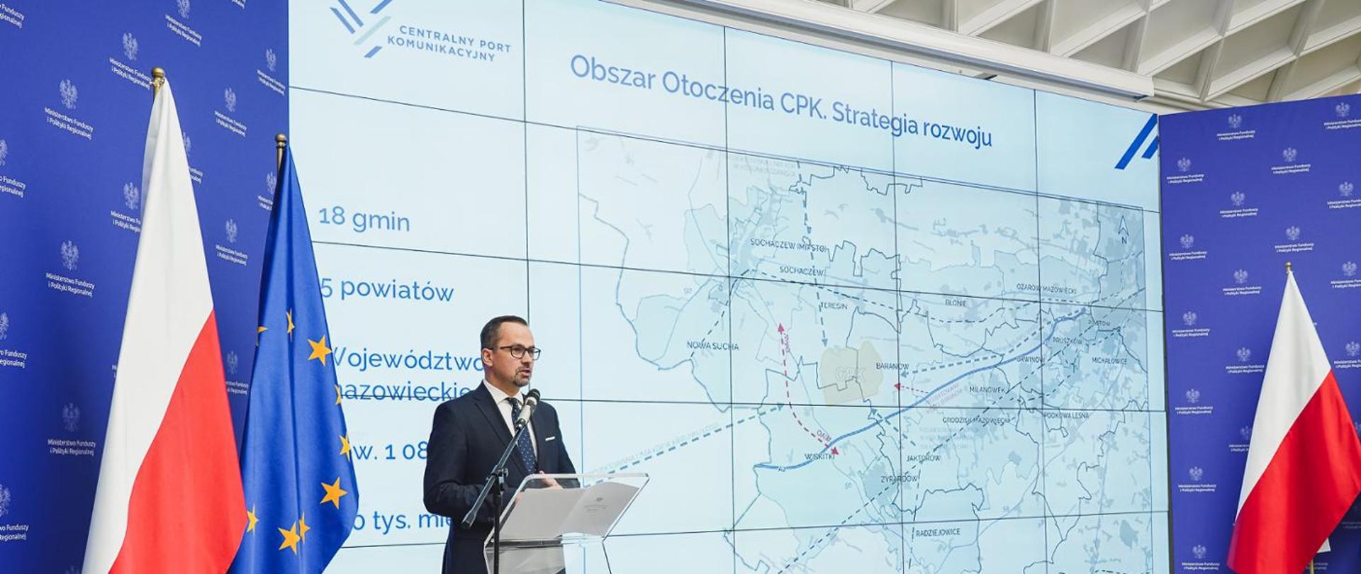 Na zdjęciu widać mężczyznę