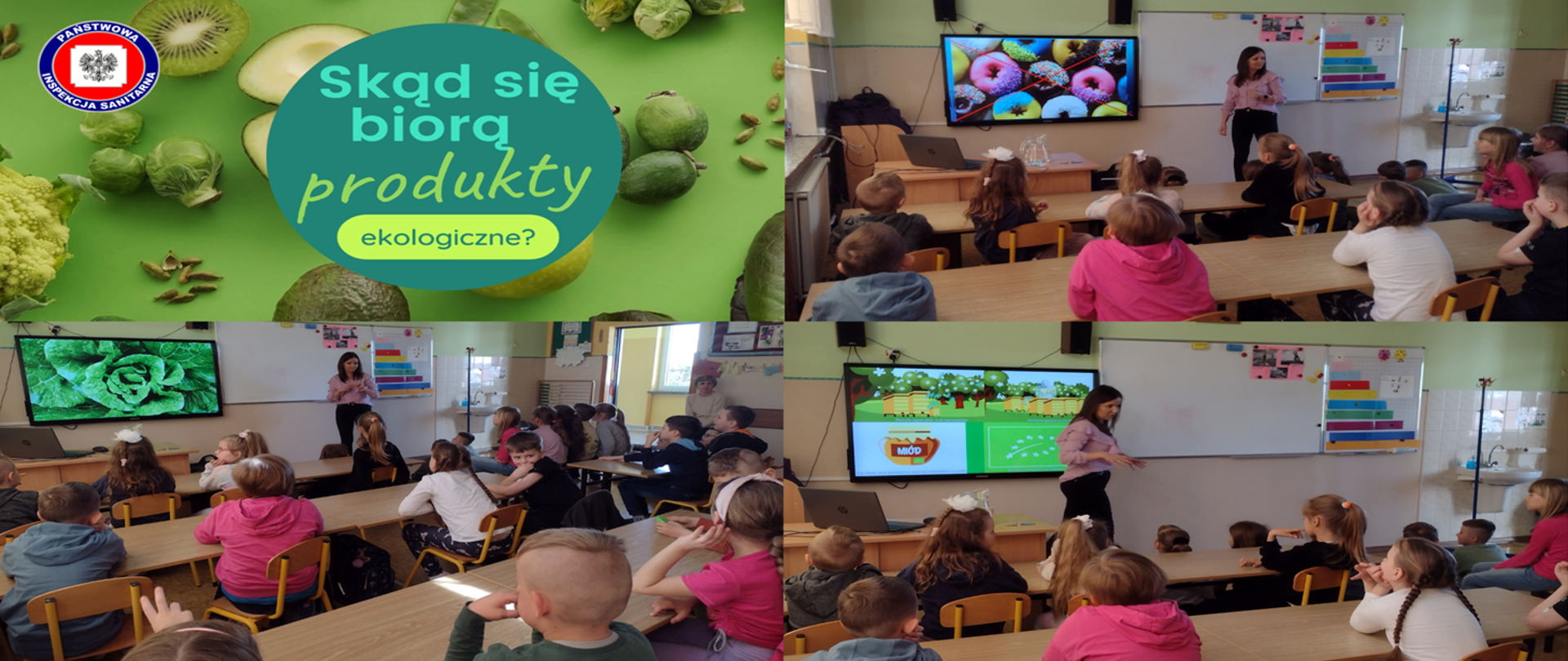 Prelekcja w Szkole Podstawowej w Łaniętach