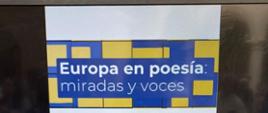Inauguración de un volumen virtual de poesía europea