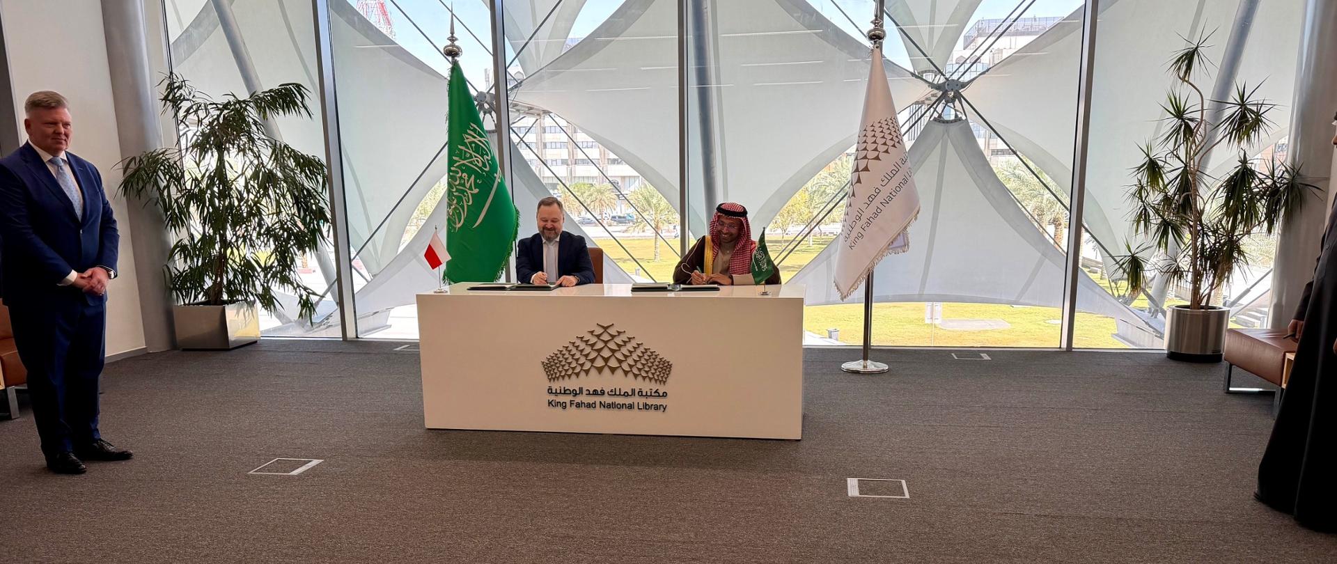 Podpisanie_Mou_przez_Bibliotekę_Narodową_RP_w_Rijadzie