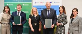Robert Gajda, Zastępca Prezesa Zarządu NFOŚiGW podczas podpisania umowy