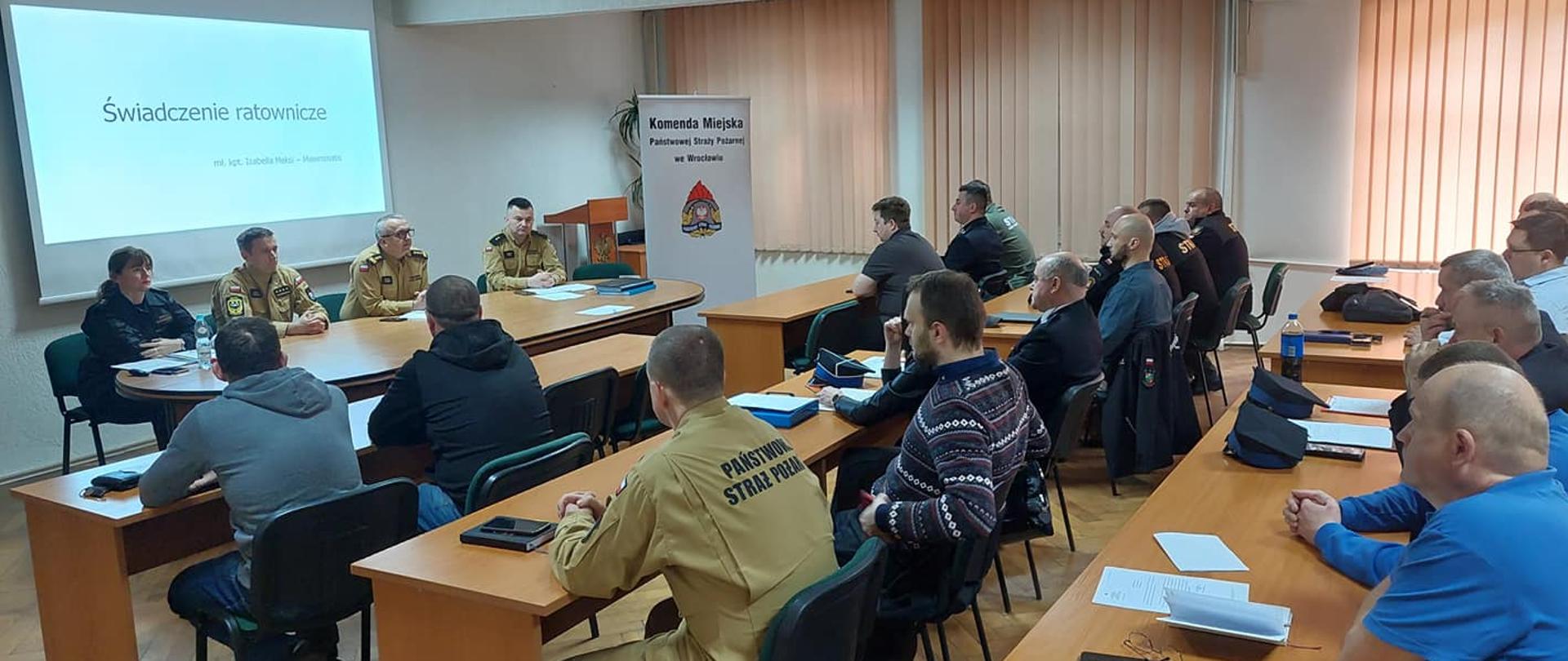 Spotkanie Komendanta Miejskiego z OSP 