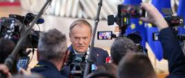 Premier Donald Tusk w Brukseli