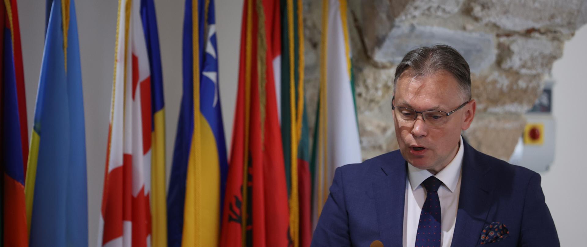 Secretary of State Arkadiusz Mularczyk ,"Post-conflict justice: opening legal paths" Conference, Athens