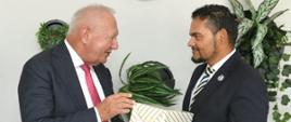 Ambassador Andrzej Kanthak and Deputy Minister Alvin Botha