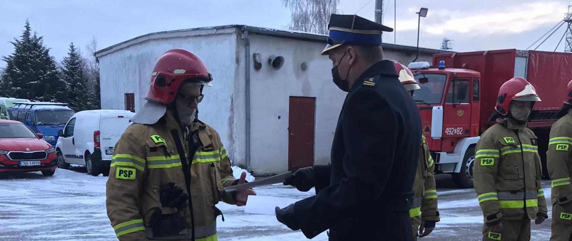 Ostatnia służba Dowódcy Zmiany mł. kpt. Marka Krzyżańskiego