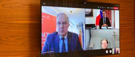 Secretary of State Szymon Szynkowski vel Sęk holds a videoconference with Permanent Secretary for Foreign and European Affairs of Malta Christopher Cutajar