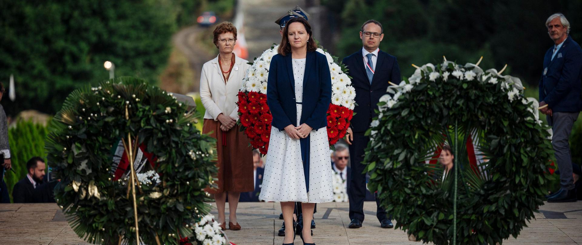 Uroczystości z okazji 80. rocznicy bitwy o Monte Cassino z udziałem podsekretarz stanu Anny Radwan.