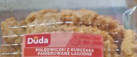 DUDA Polędwiczki z kurczaka panierowane łagodne Opakowanie XXL, 540g, Numer partii 2604014201