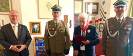 Stuletni weteran bitwy o Monte Casino odznaczony Krzyżem Komandorskim z Gwiazdą Orderu Odrodzenia Polski