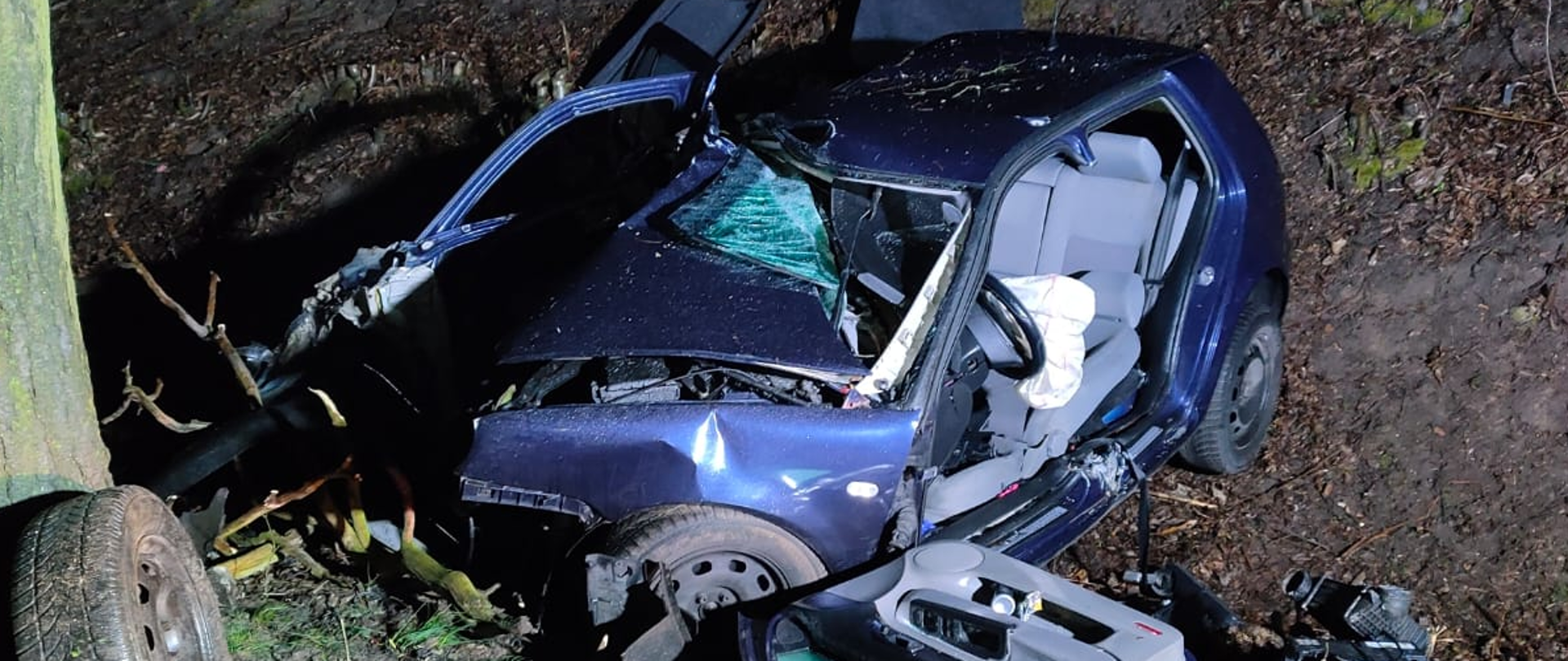 Wypadek na trasie Raduń- Lamk