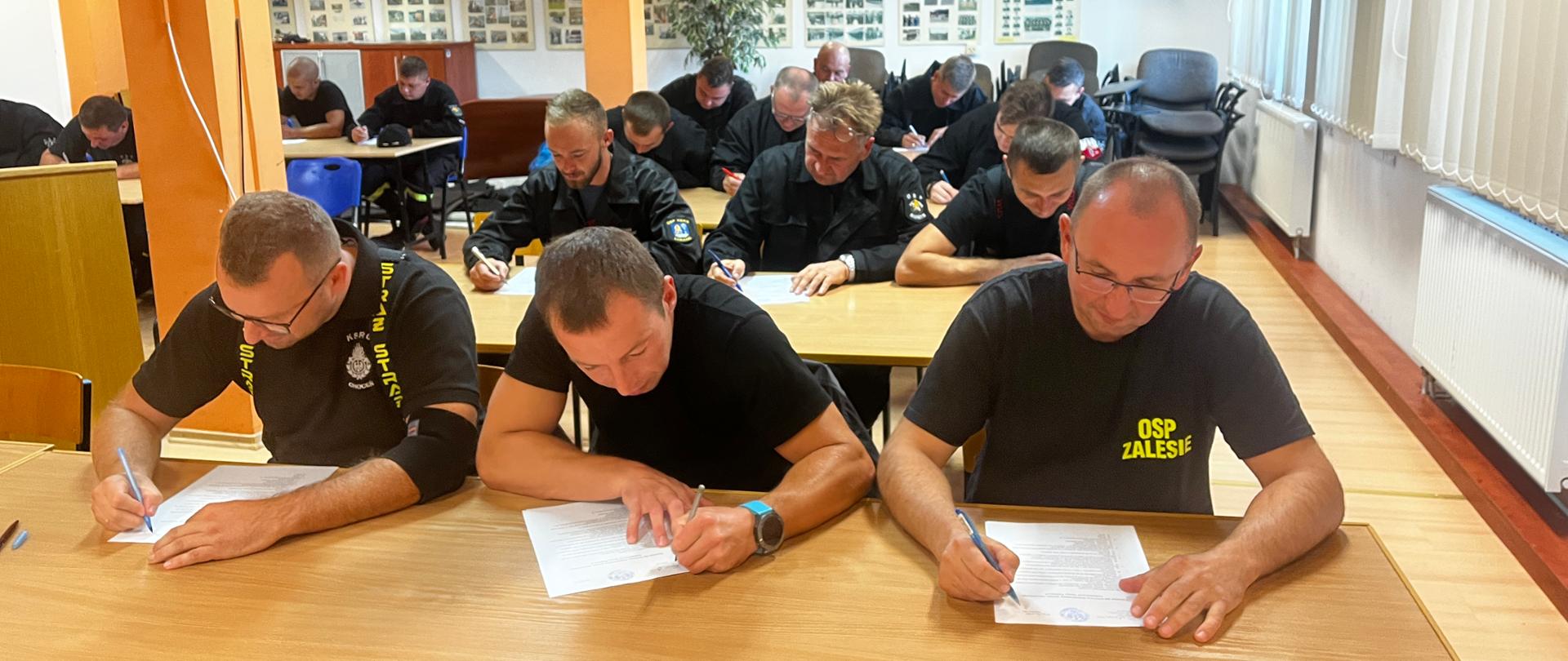 Zakończenie szkolenia kierowcy-konserwatora sprzętu ratowniczego OSP