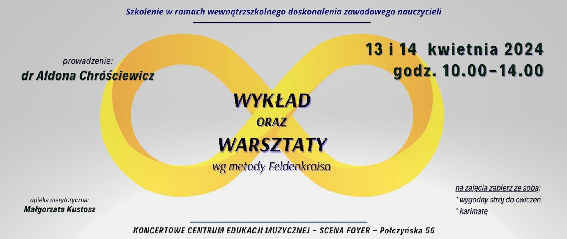 Baner - 2024.04.13 - dr. Aldona Chróściewicz - warsztaty - metoda Feldenkraisa
