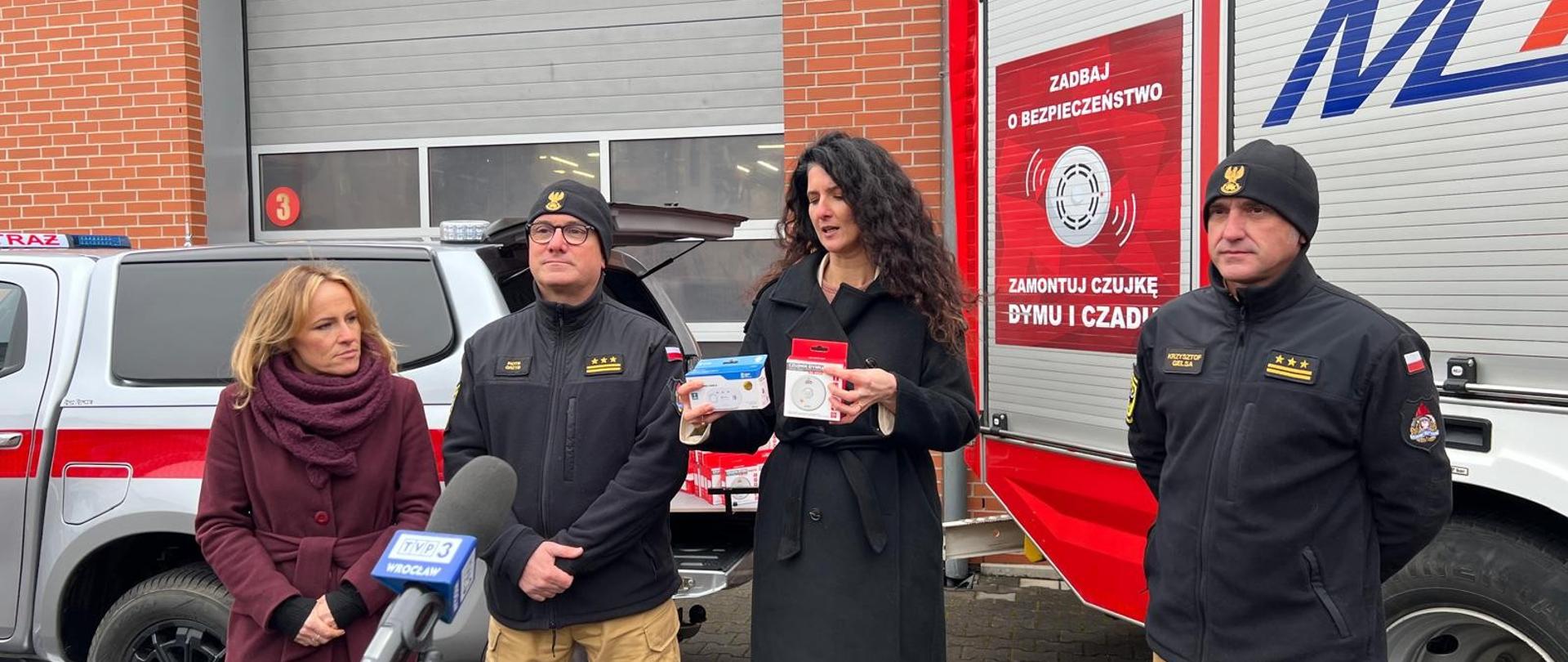 Blisko 12 tysięcy czujek trafi do mieszkańców Dolnego Śląska