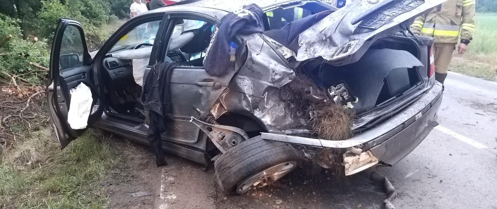 Wypadek w m. Kownaty-Borowe