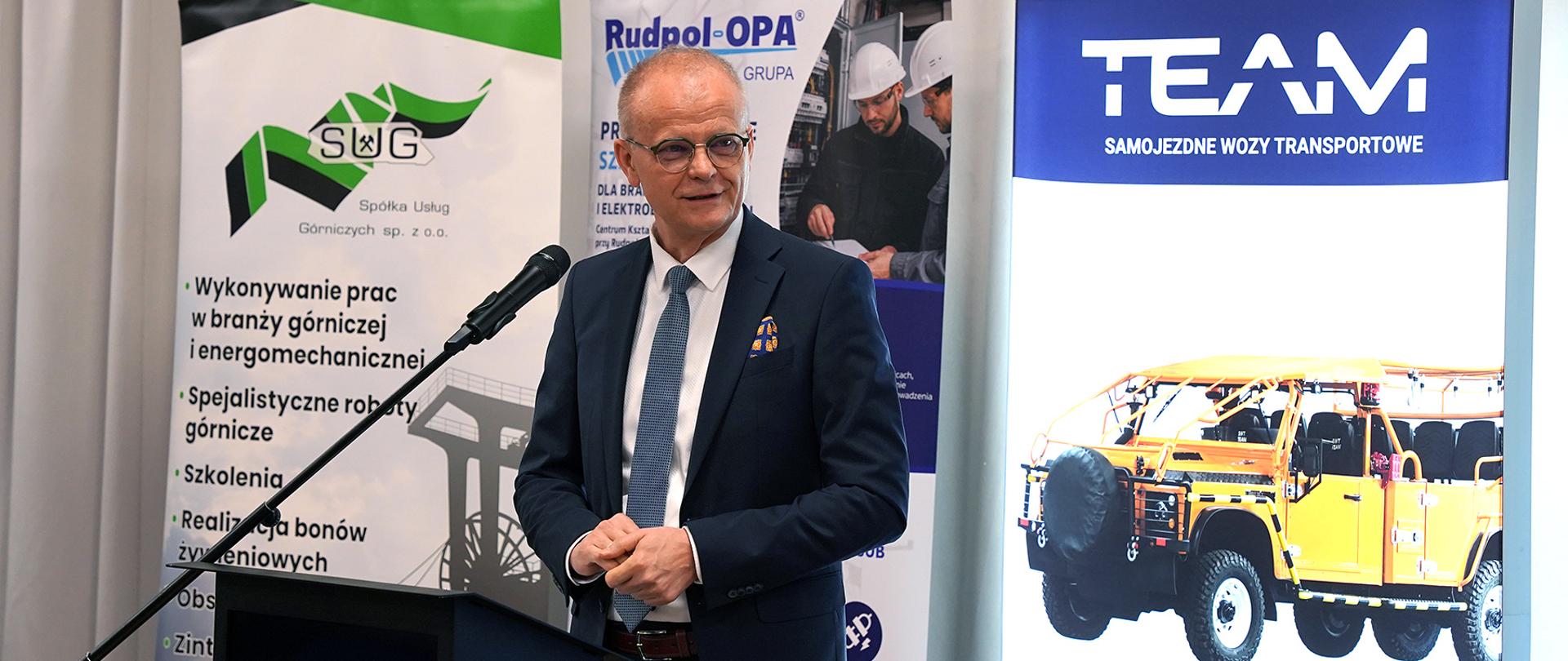 President od State Mining Authority at conference "Health and Safety Issues in the Polish Mining Industry” 