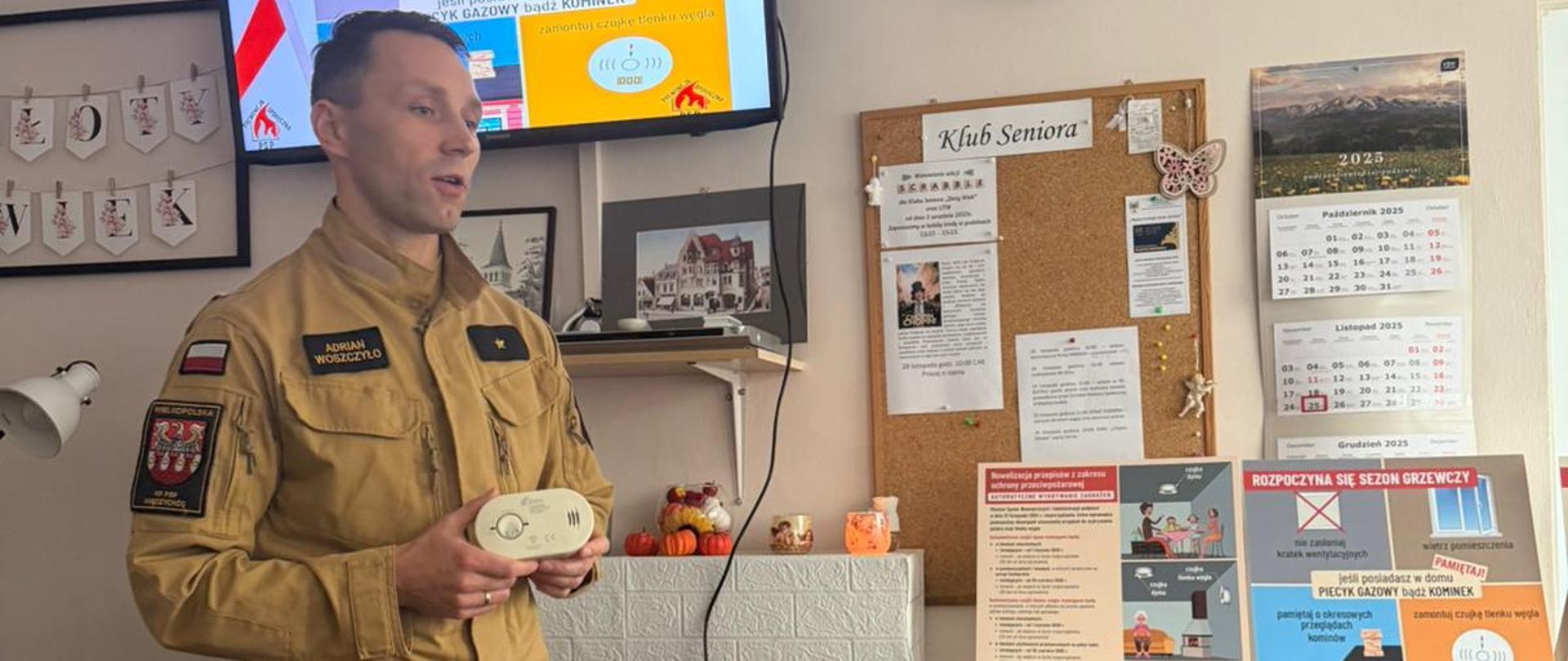 Zajęcia edukacyjne dla seniorów.