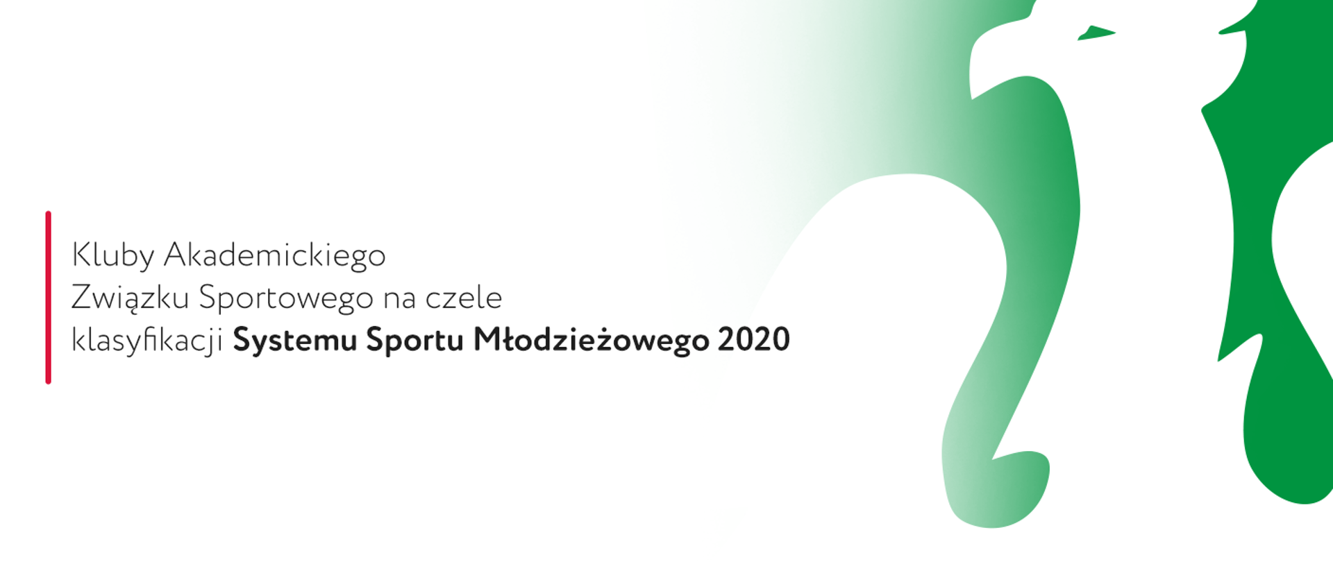 Grafika dotycząca sukcesów klubów Akademickiego Związku Sportowego w klasyfikacji Sportu Młodzieżowego.
