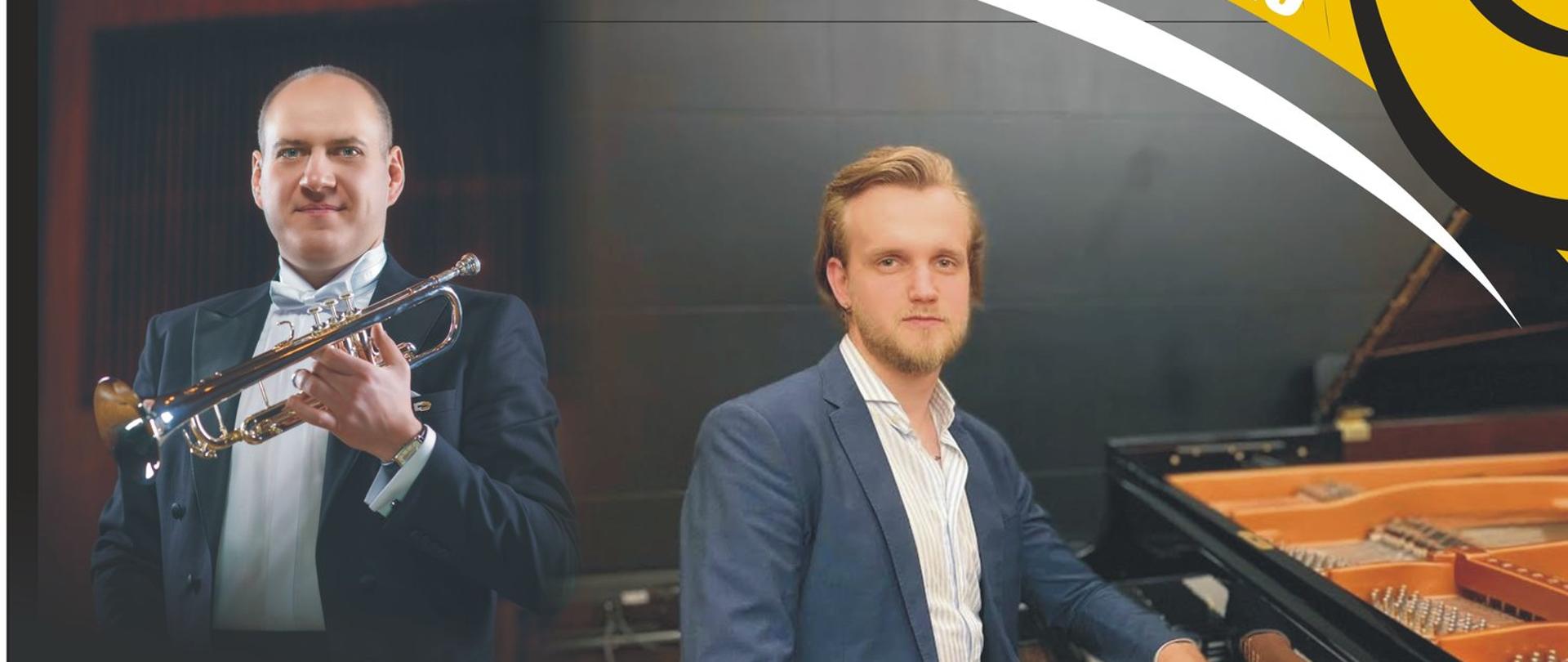 Koncert Tomasz Gluska (trabka) i Markiian Ivashkevych (fortepian) w ramach V Ogólnopolskiego Konkursu Uczniów Klas Instrumentów Dętych w Wadowicach. W dniu 02.04.2023, godzina 18:00. Koncert odbędzie się w Państwowej Szkole Muzycznej I i II stopnia w Wadowicach w Sali koncertowej. Wstęp wolny.