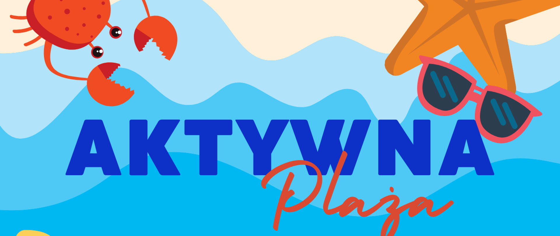 Plakat_aktywna_plaża_sierpień