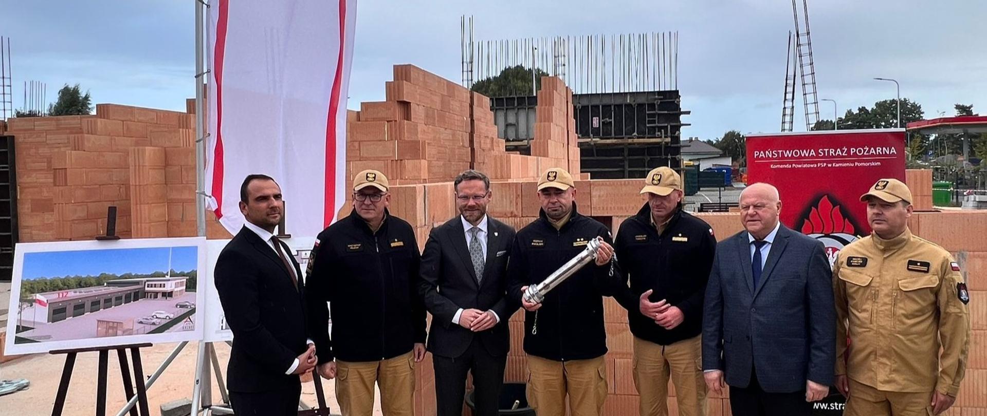 Ruszyła budowa Jednostki Ratowniczo-Gaśniczej w Międzyzdrojach Komendy Powiatowej PSP w Kamieniu Pomorskim