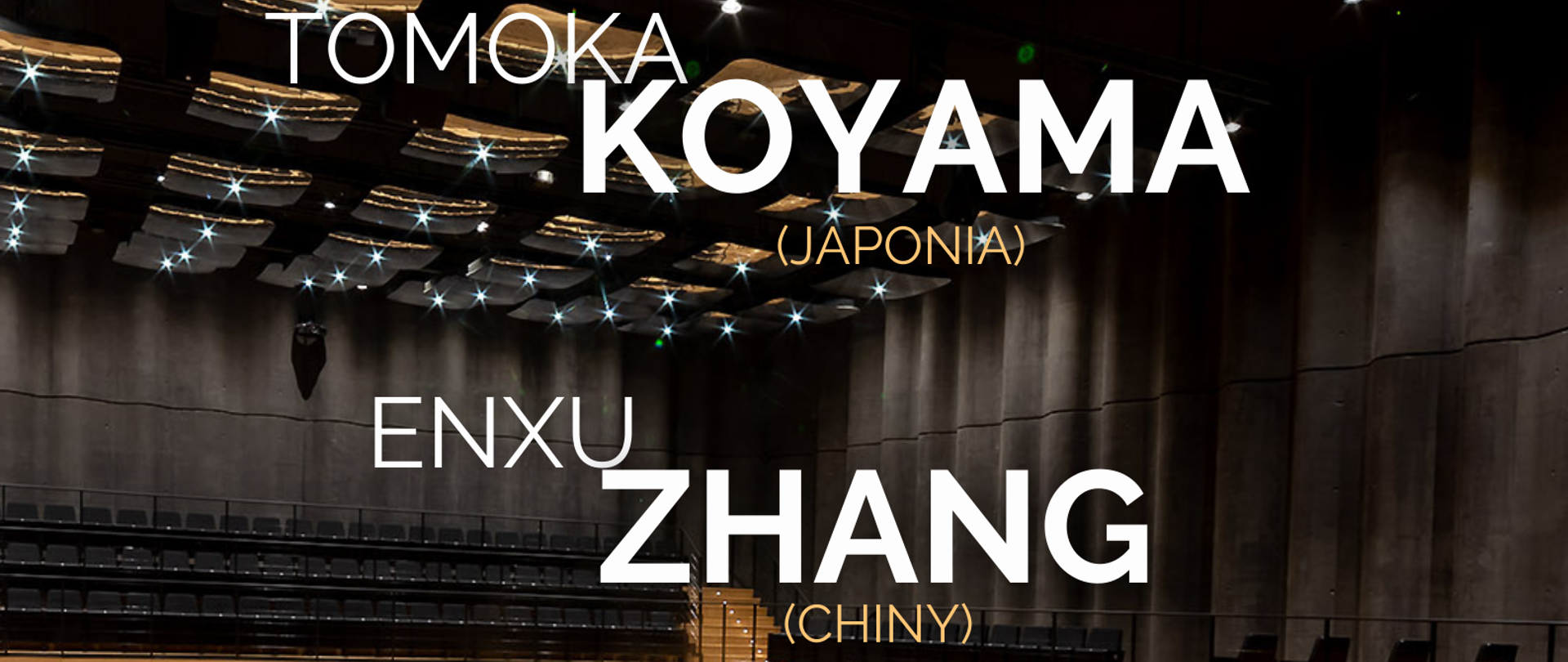 Plakat informujący o Recitalu fortepianowym 3 maja 2024 godz16,00