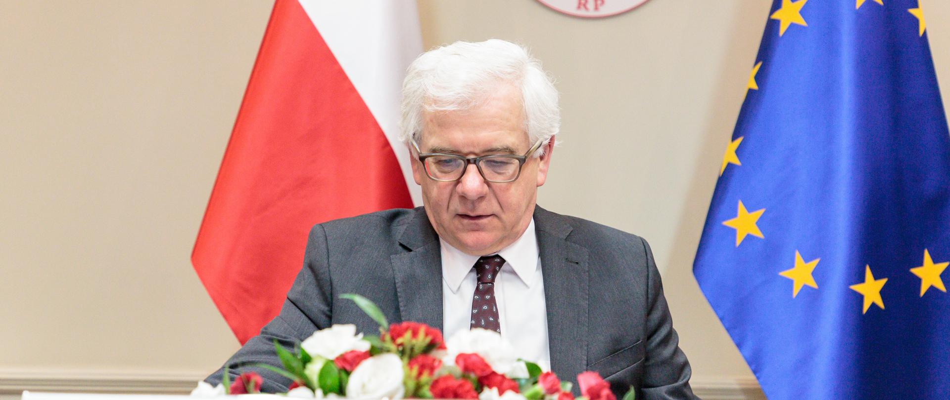 Minister Jacek Czaputowicz takes part in Sudan Partnership Conference 