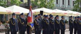 Uroczyste obchody Dnia Strażaka na rybnickim rynku