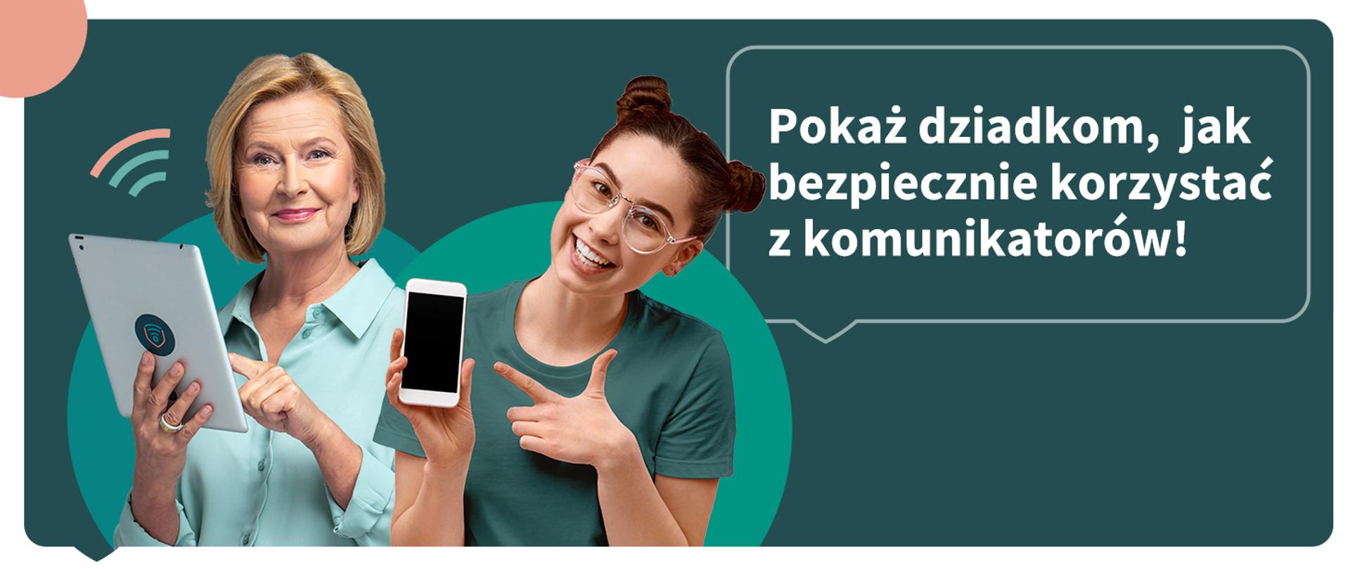 Pokaz dziadkom jak bezpiecznie korzystac z komunikatorow