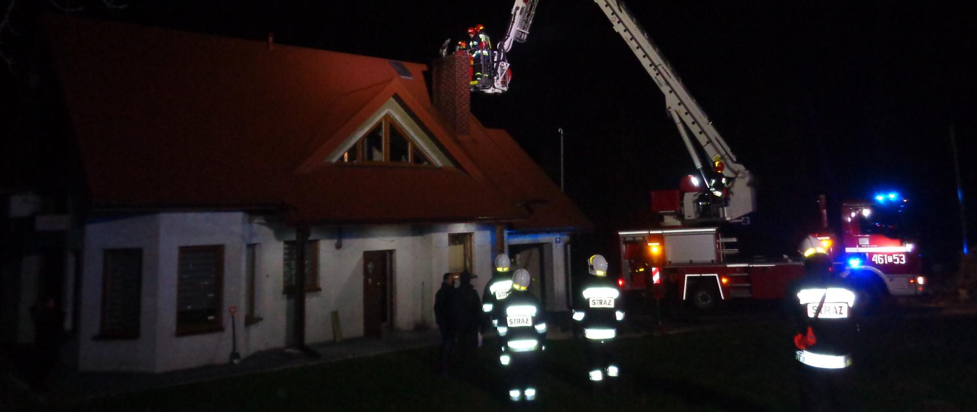 Zagrożenia związane z sezonem grzewczym znów dały o sobie znać- powiat pińczowski 