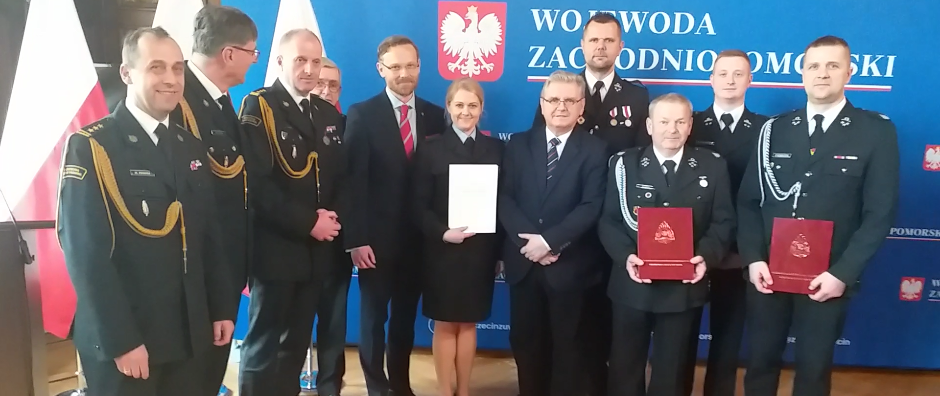 Promesy dla ochotniczych straży pożarnych oraz ślubowanie funkcjonariuszki PSP