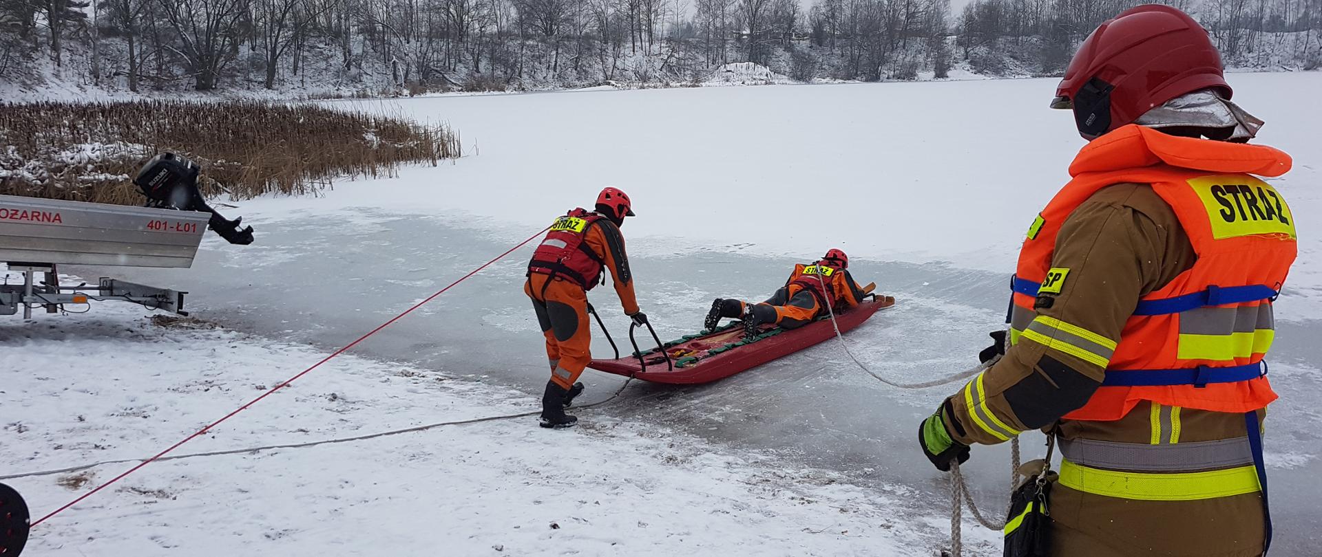 sprawianie sań lodowych