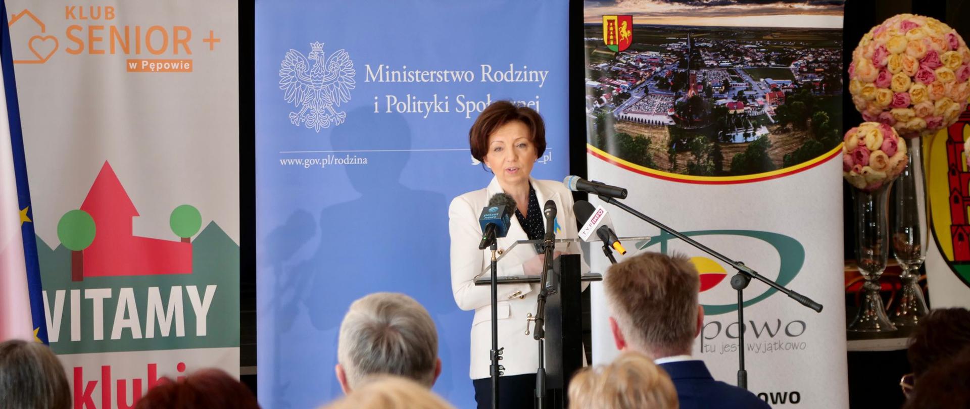 Otwarcie Klubu Senior+ w Pępowie