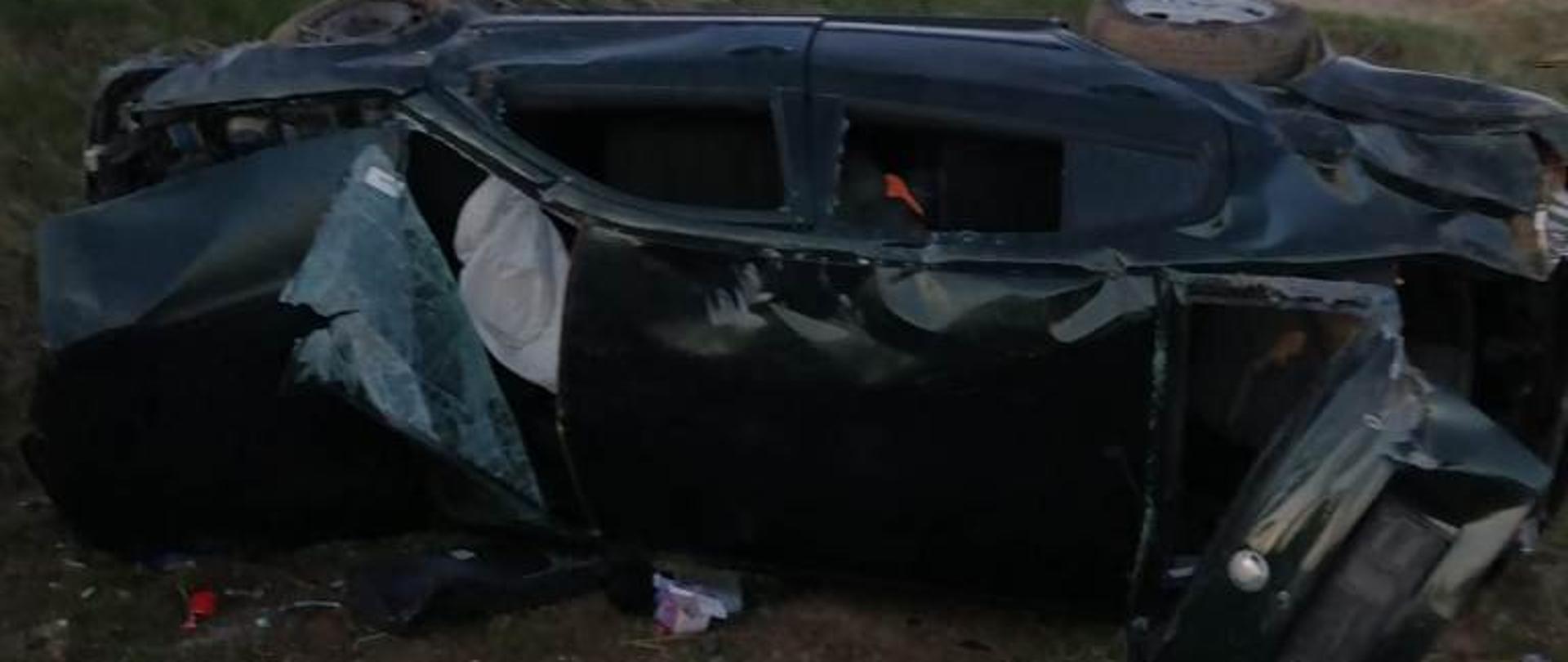 Rusinowo gm. Postomino- wypadek drogowy